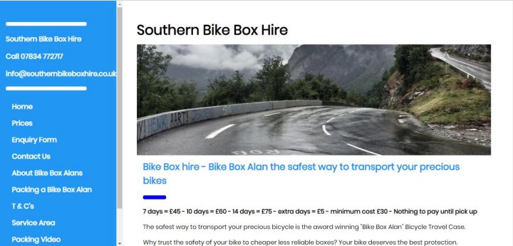 Southern Bike Box Hire